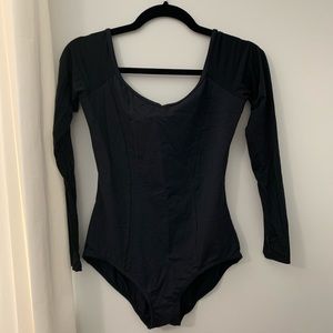 Long sleeve leotard